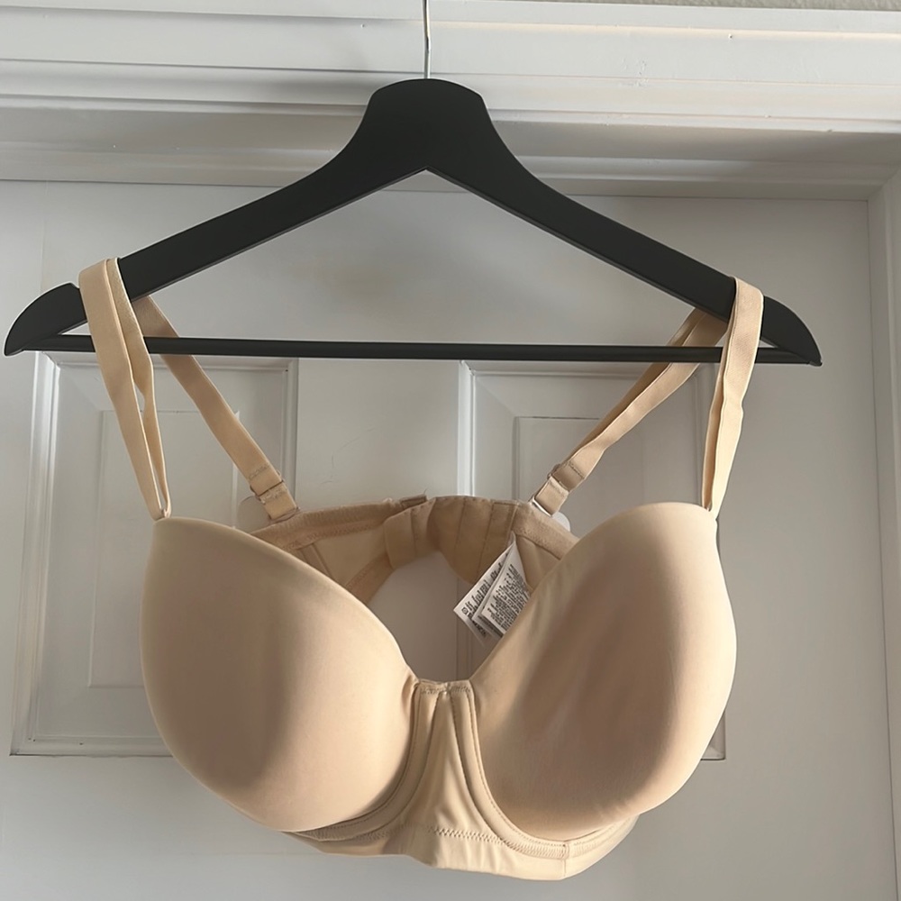 Nude strapless bra, Debenhams 36F